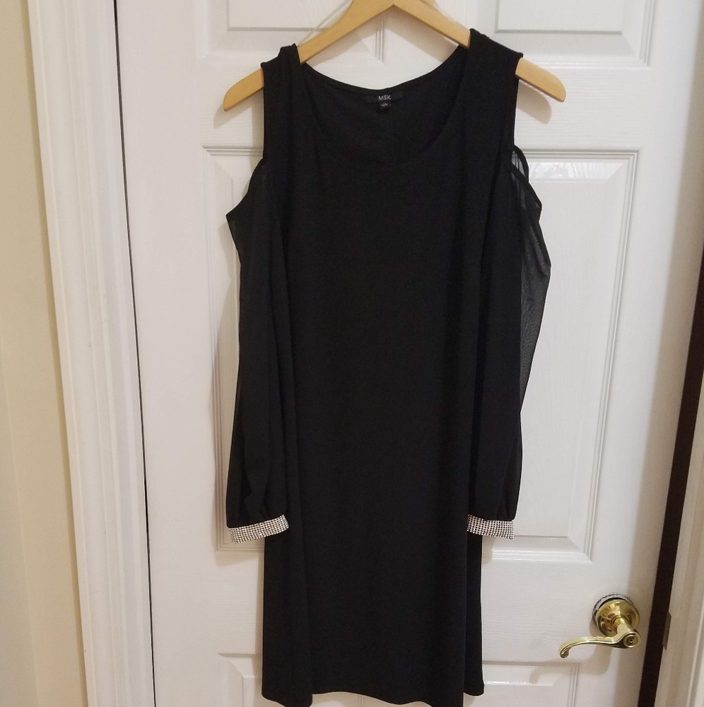 Top or dress. Black